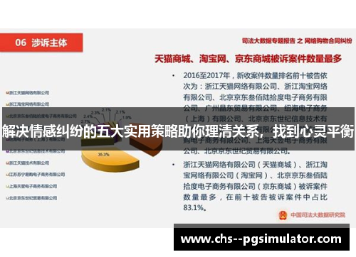 解决情感纠纷的五大实用策略助你理清关系，找到心灵平衡